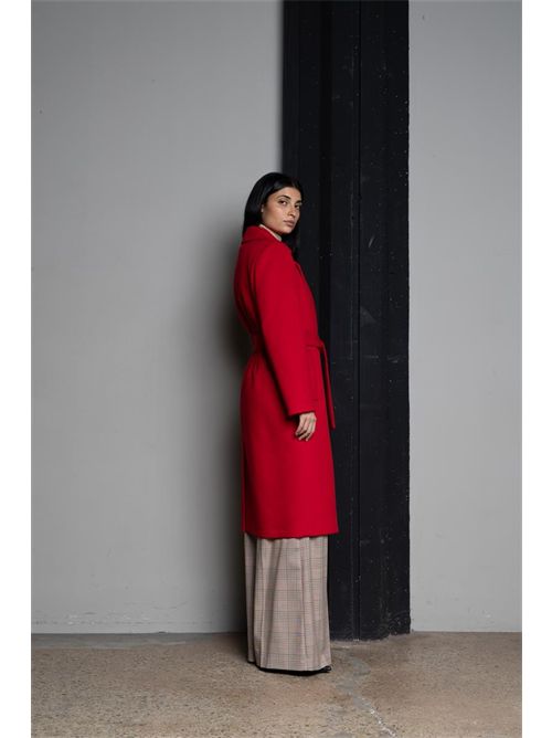 Cappotto lungo con cintura KAOS | SIJMR004/4009